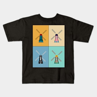 Windmill T-Shirt Kids T-Shirt